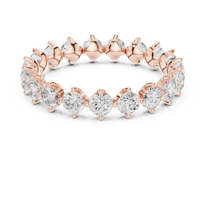 Mixed Shape Lab Grown Diamond Eternity Ring