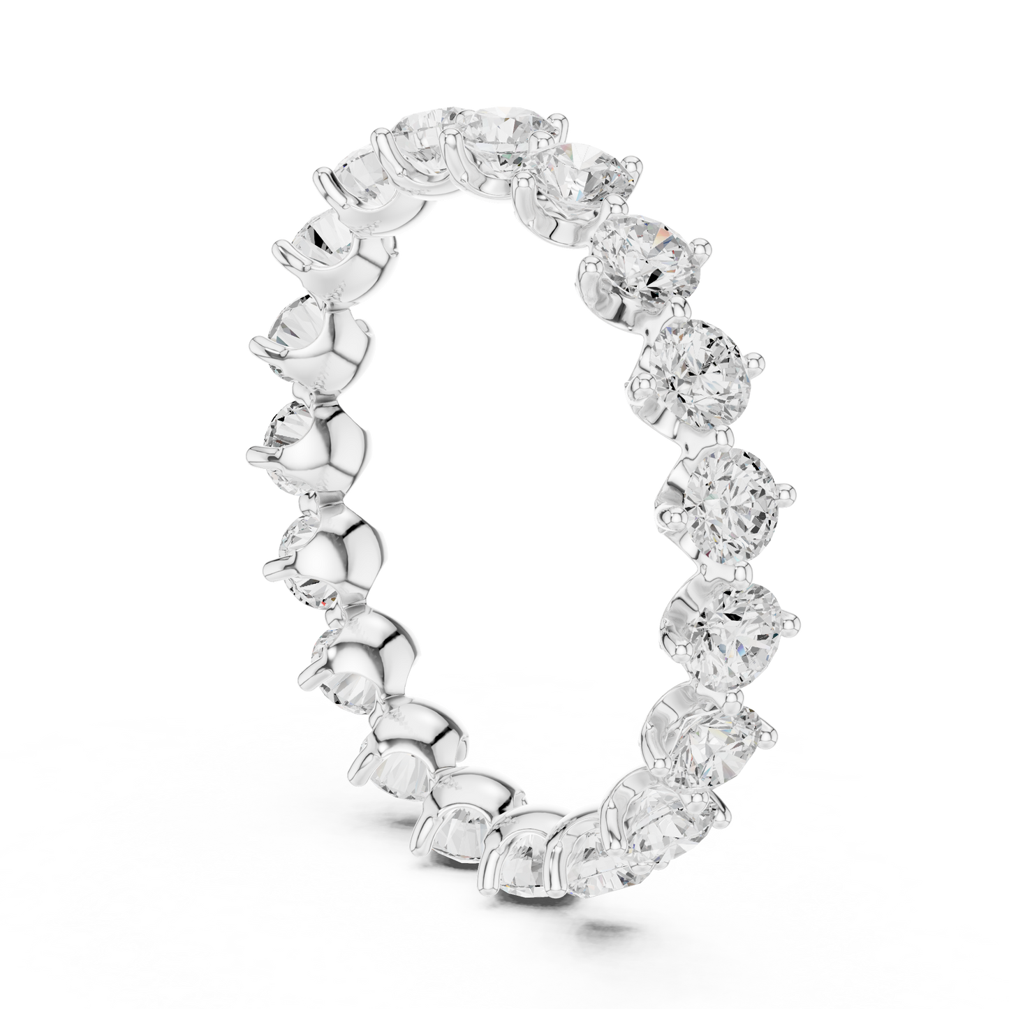 Mixed Shape Lab Grown Diamond Eternity Ring