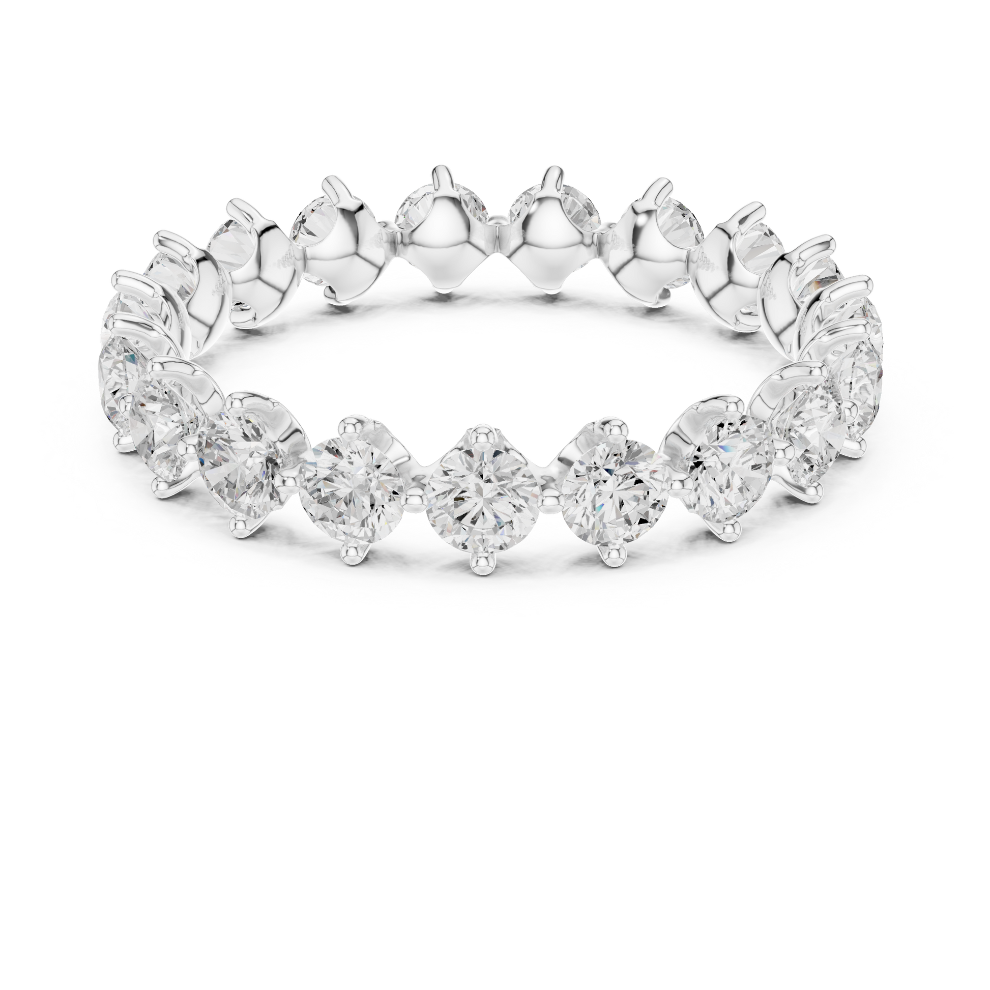 Mixed Shape Lab Grown Diamond Eternity Ring