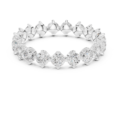 Mixed Shape Lab Grown Diamond Eternity Ring