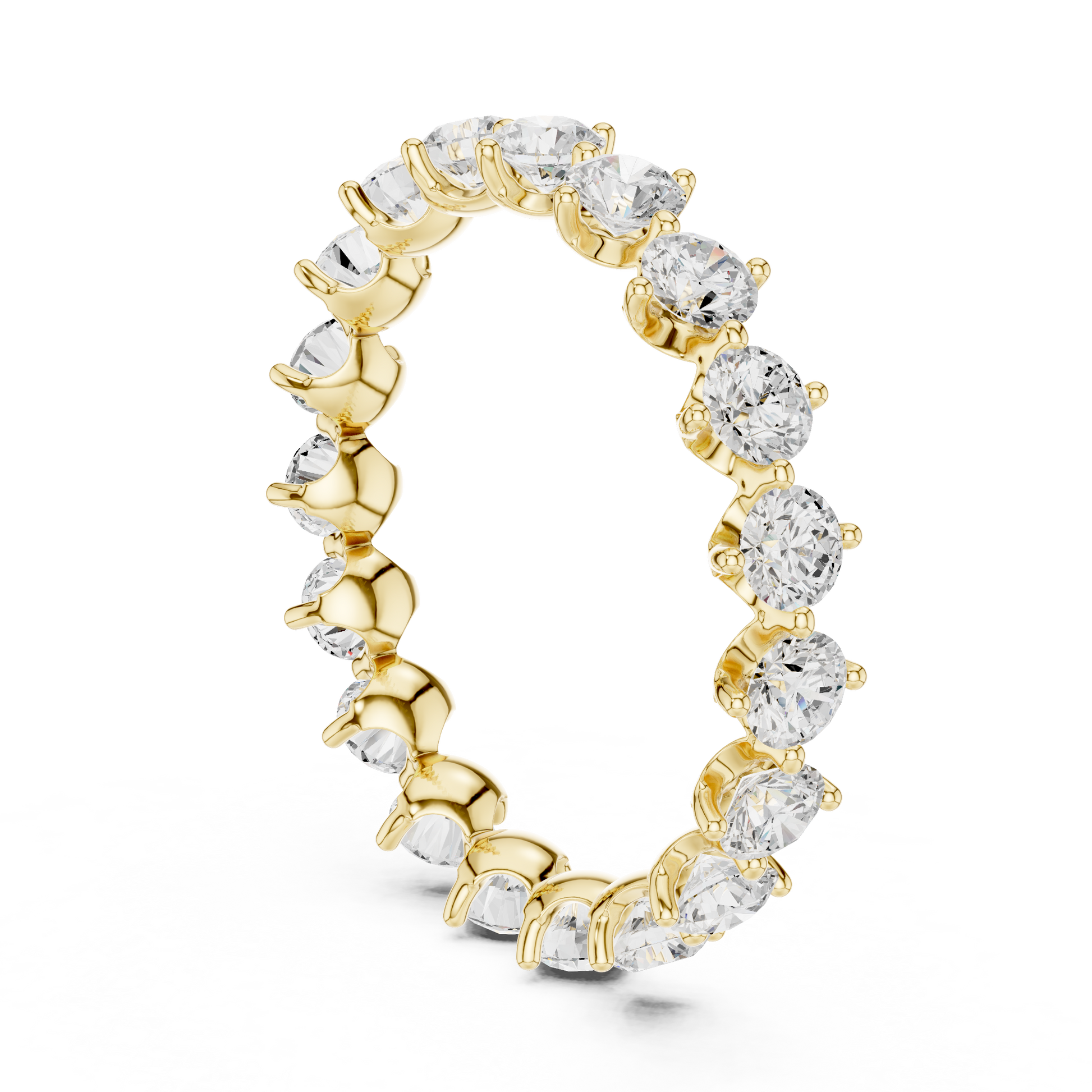 Mixed Shape Lab Grown Diamond Eternity Ring