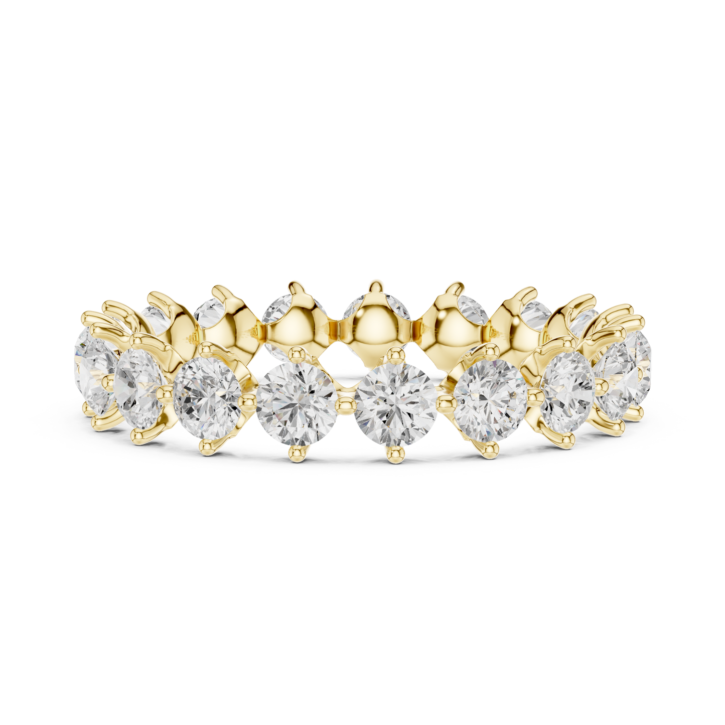 Mixed Shape Lab Grown Diamond Eternity Ring