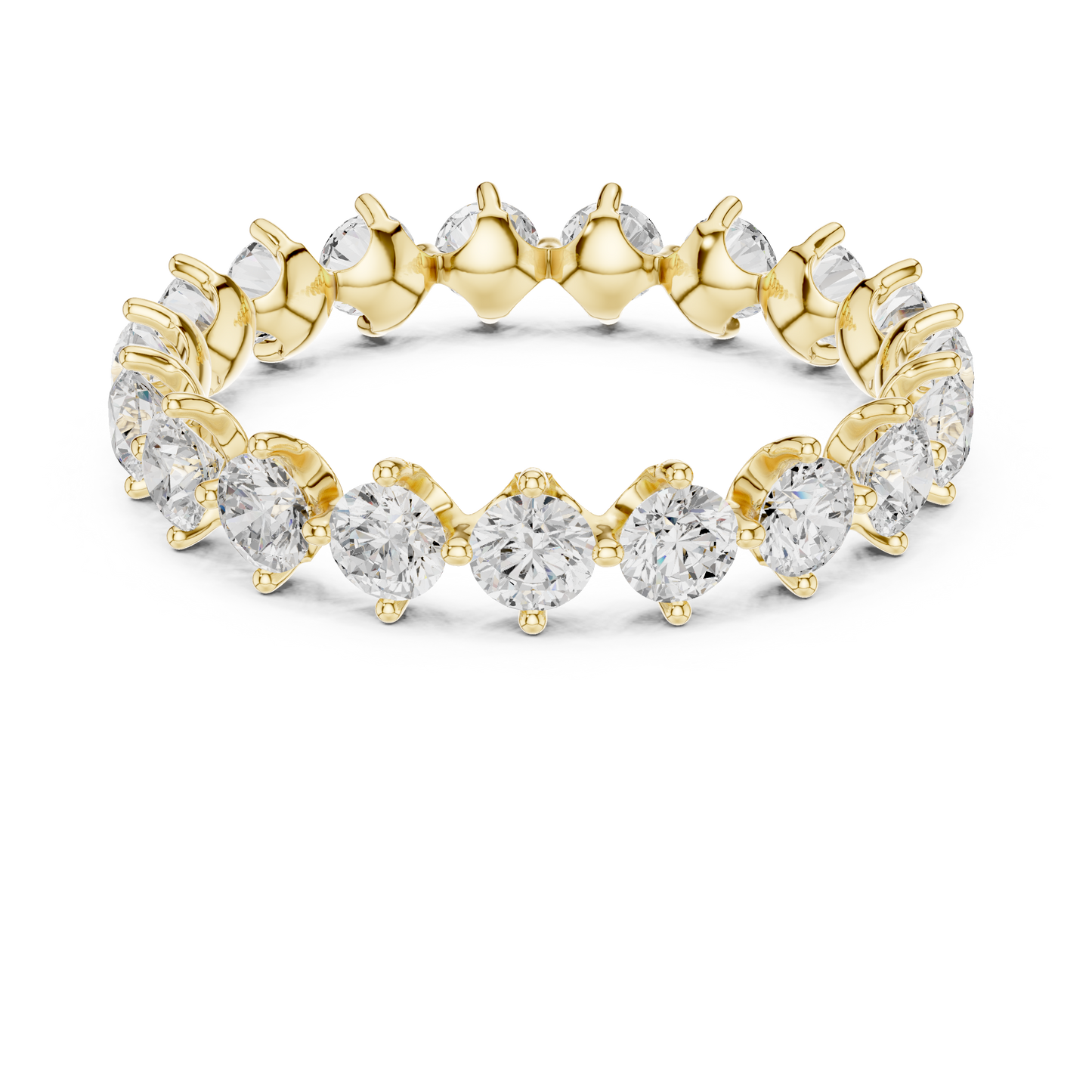 Mixed Shape Lab Grown Diamond Eternity Ring