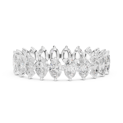 Mixed Shape Lab Grown Diamond Eternity Ring