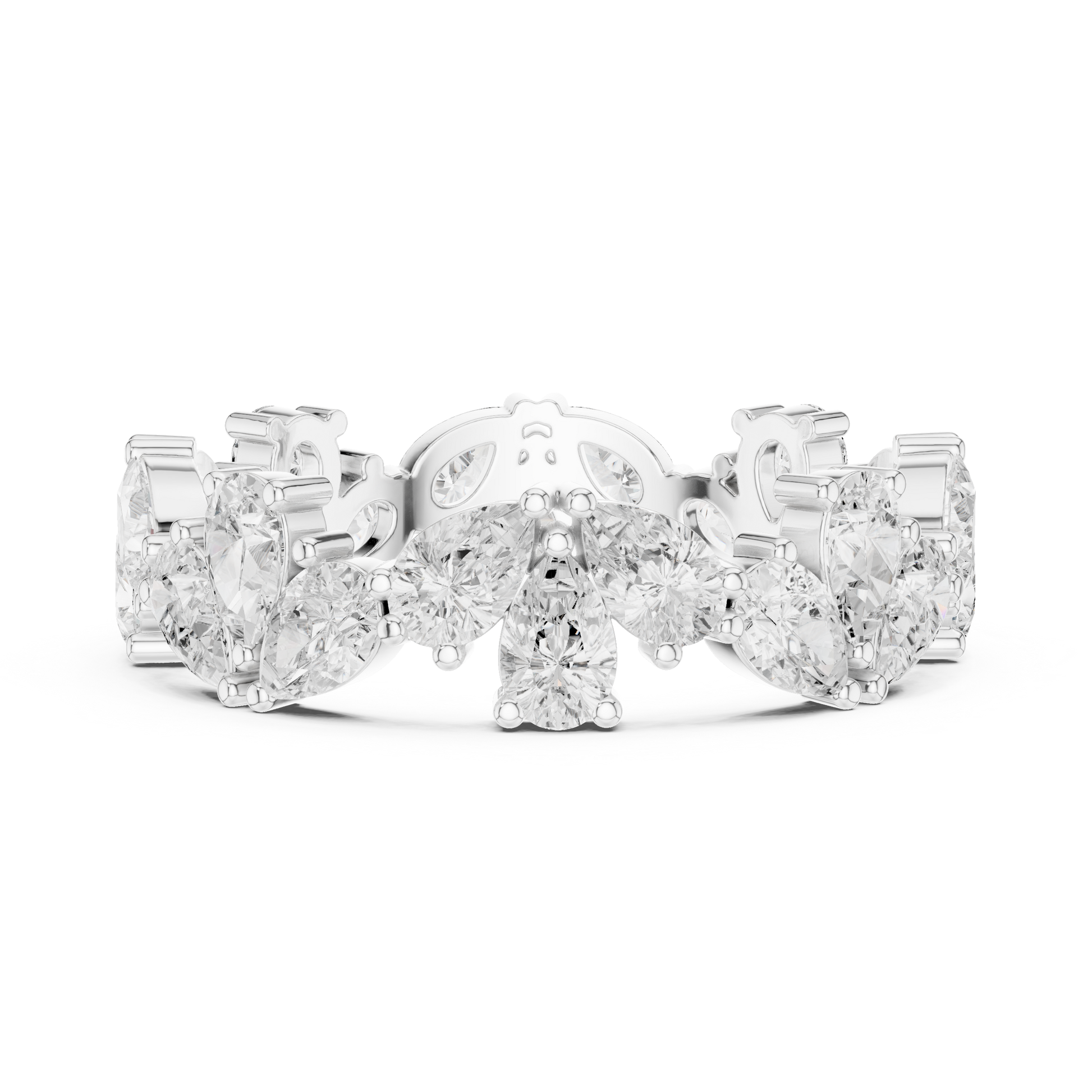 Oval Eternity Lab Grown Diamond Ring