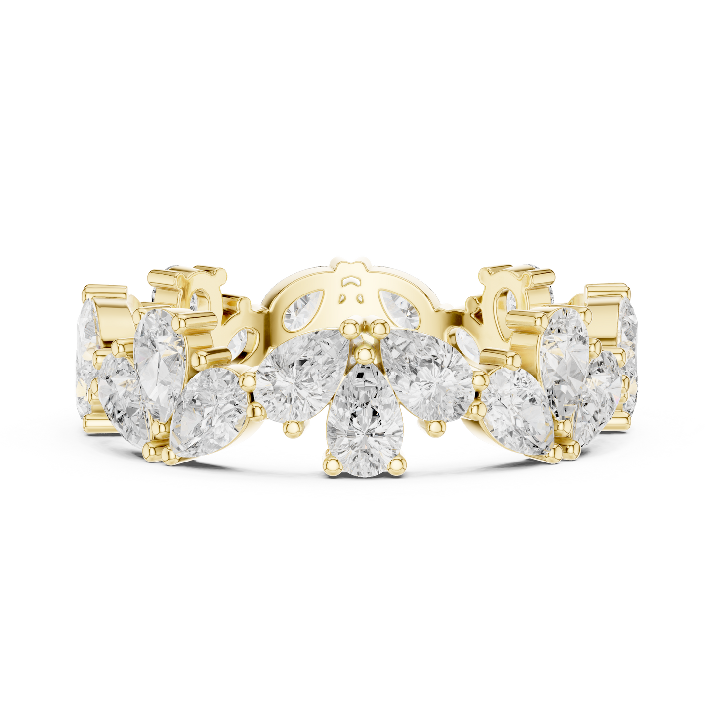 Oval Eternity Lab Grown Diamond Ring