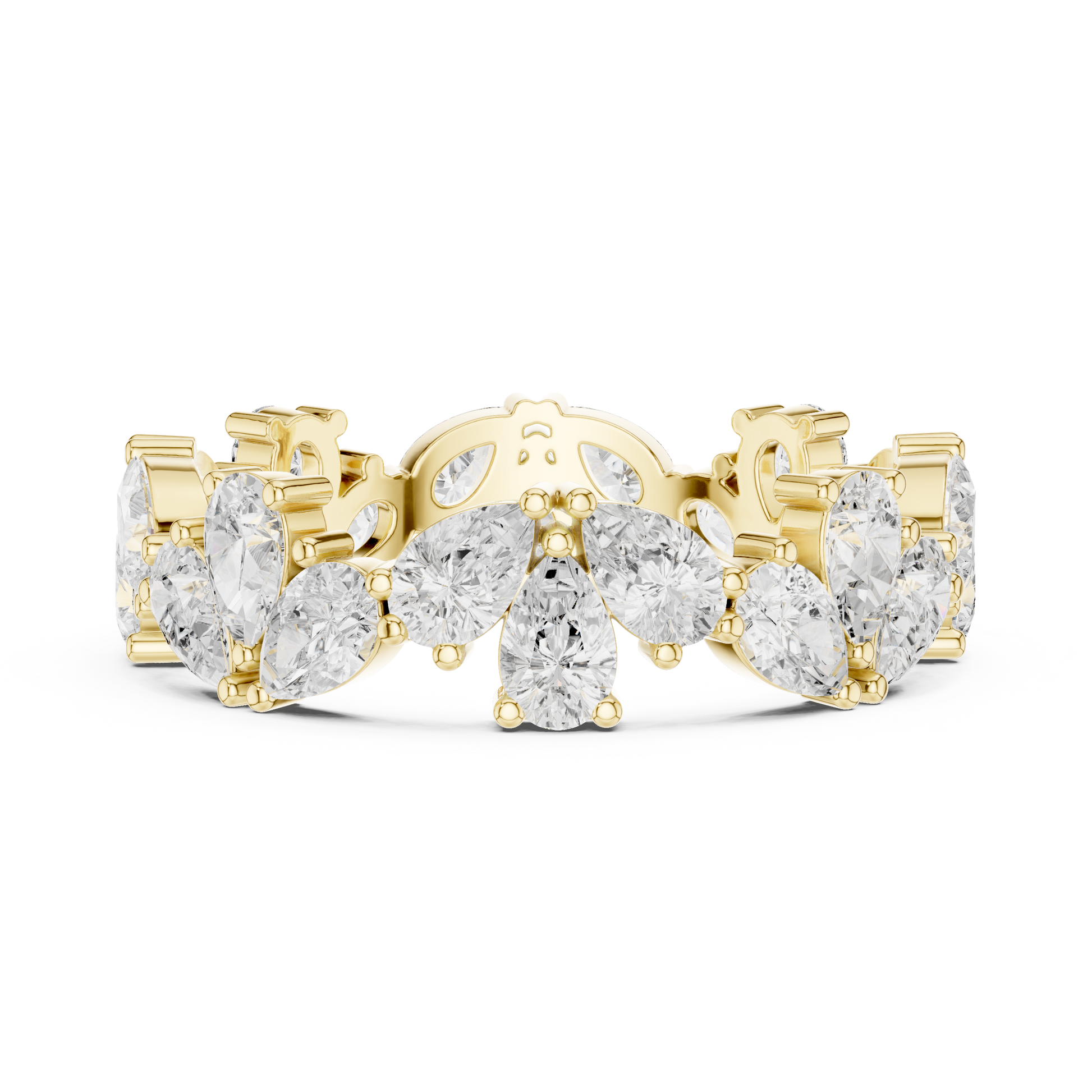 Oval Eternity Lab Grown Diamond Ring