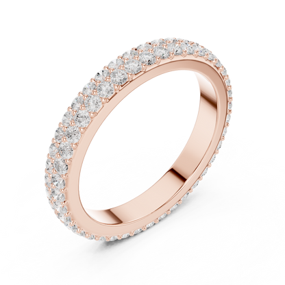 Round Eternity Lab Grown Diamond Ring