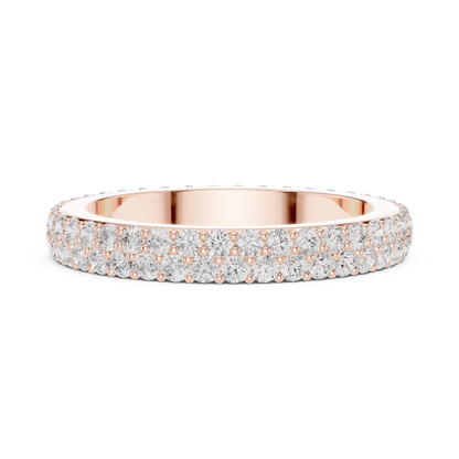 Round Eternity Lab Grown Diamond Ring