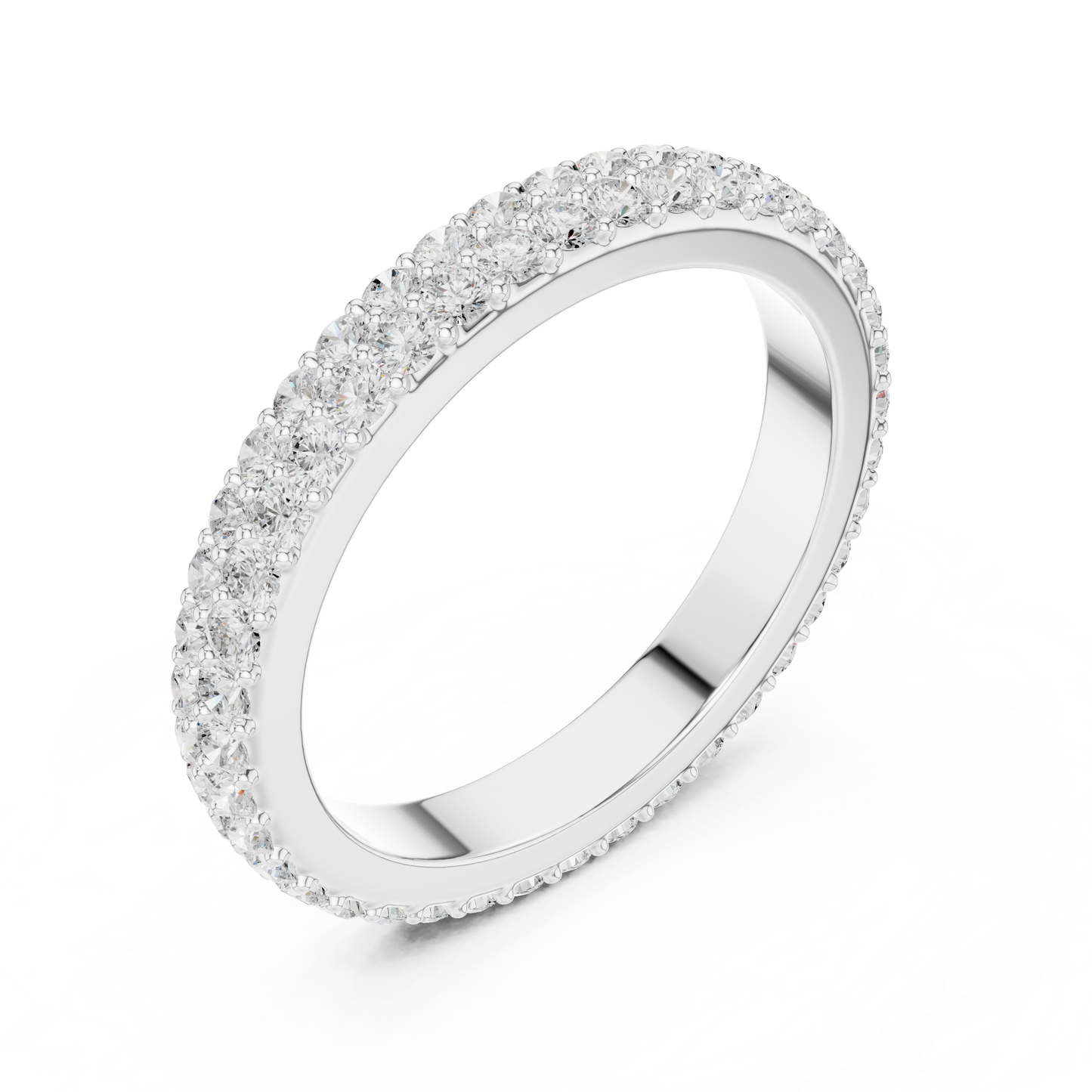 Round Eternity Lab Grown Diamond Ring