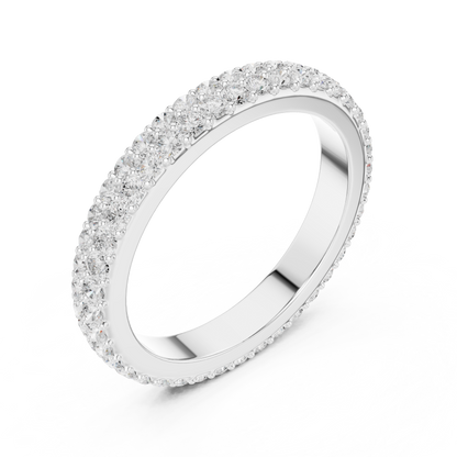 Round Eternity Lab Grown Diamond Ring