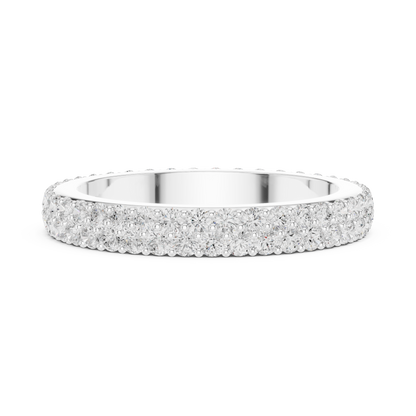 Round Eternity Lab Grown Diamond Ring