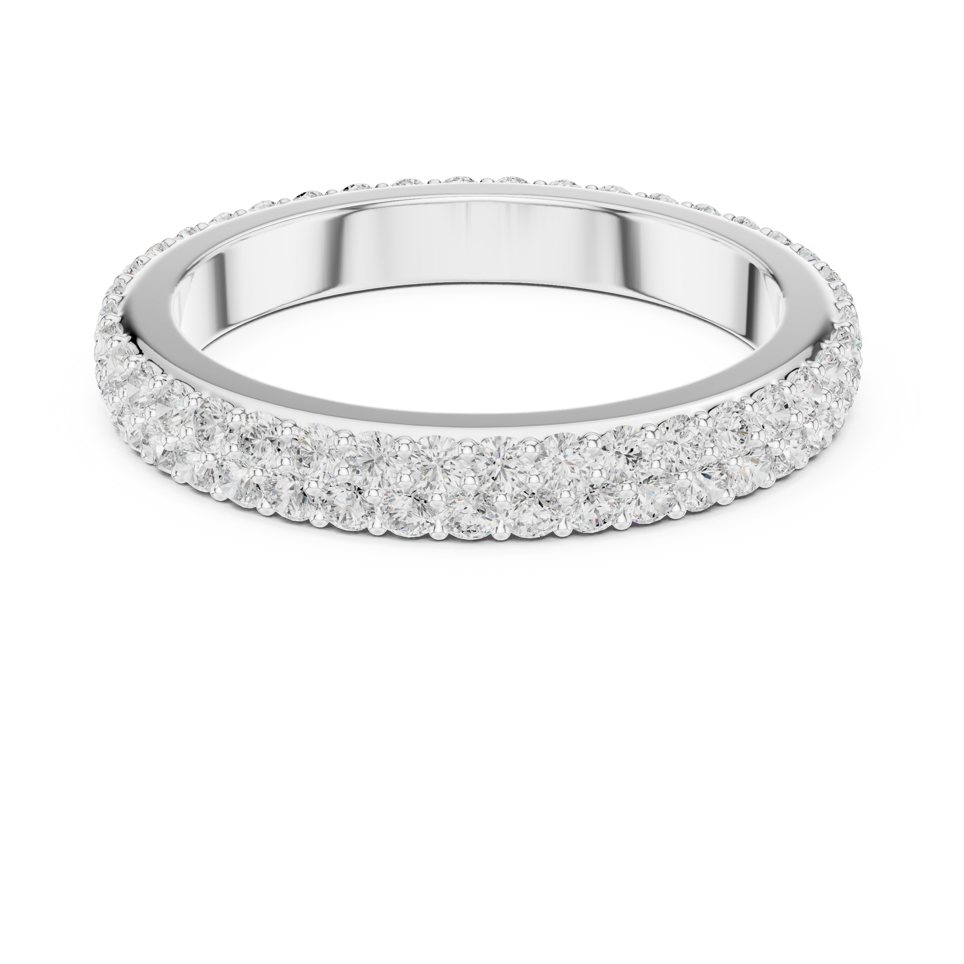 Round Eternity Lab Grown Diamond Ring