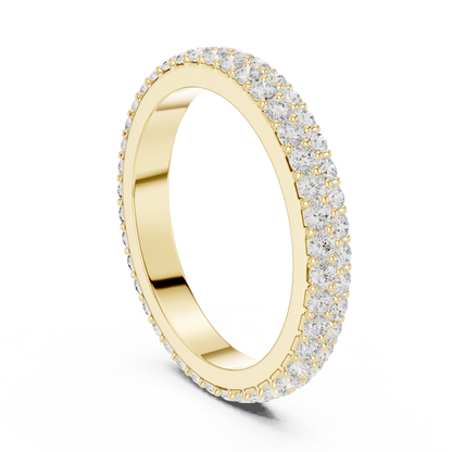 Round Eternity Lab Grown Diamond Ring