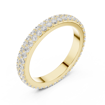 Round Eternity Lab Grown Diamond Ring