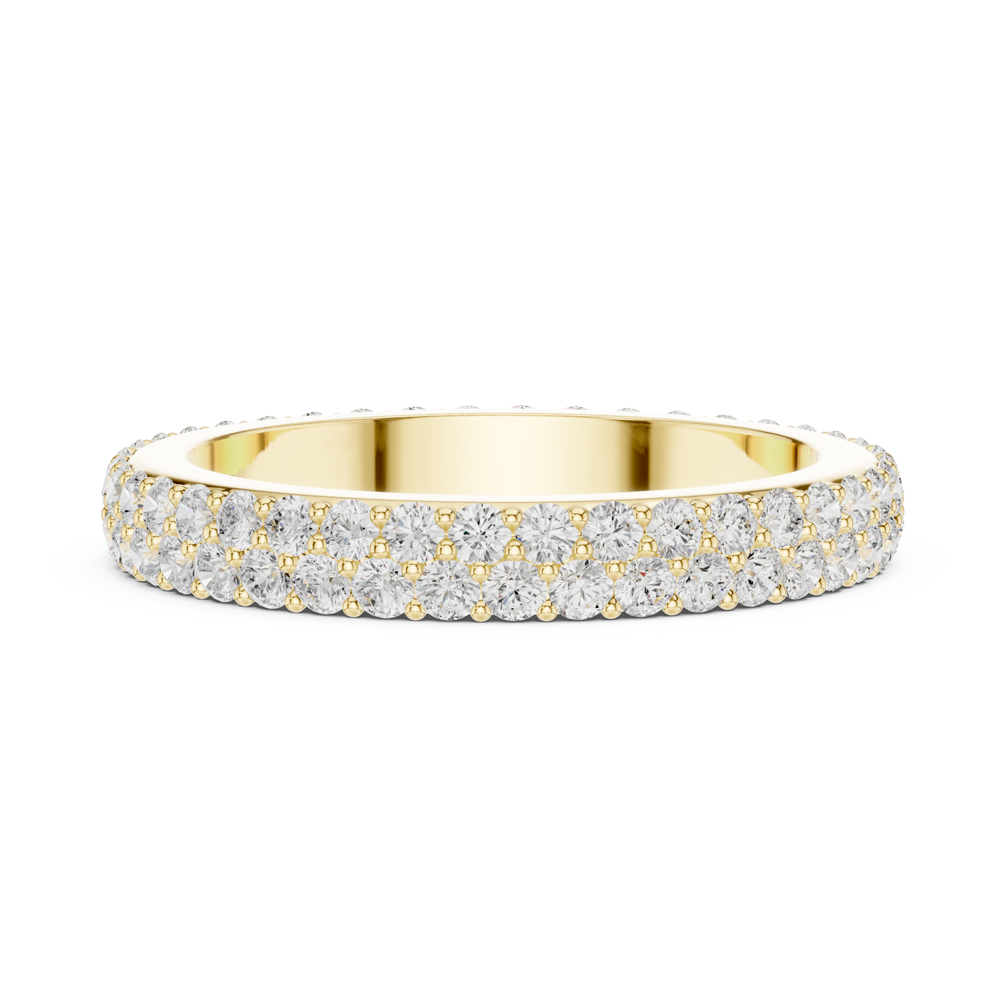 Round Eternity Lab Grown Diamond Ring
