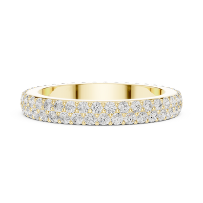 Round Eternity Lab Grown Diamond Ring
