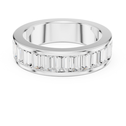 Mixed Shape Lab Grown Diamond Channel Ring