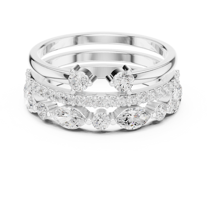 Mixed Shape Lab Grown Diamond Halo Ring