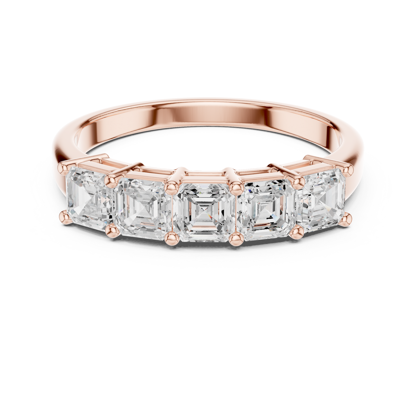 Mixed Shape Lab Grown Diamond Three Stone Ring