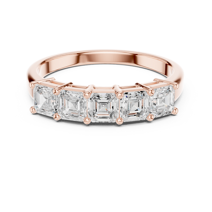 Mixed Shape Lab Grown Diamond Three Stone Ring