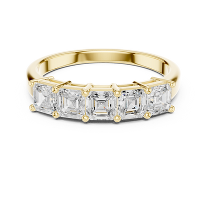 Mixed Shape Lab Grown Diamond Three Stone Ring
