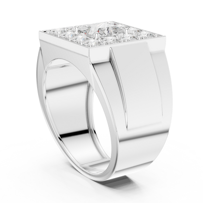 Round Halo Lab Grown Diamond Ring