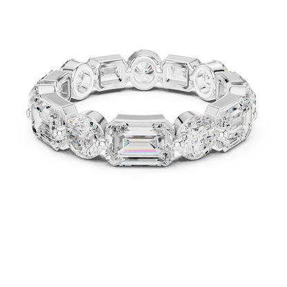 Mixed Shape Lab Grown Diamond Eternity Ring