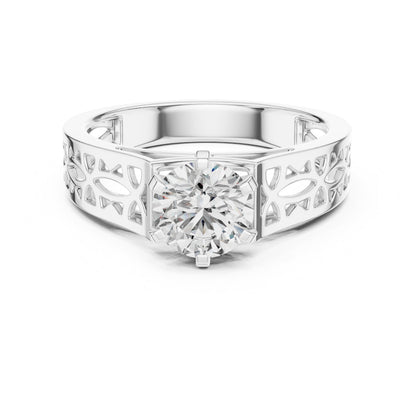 Mixed Shape Lab Grown Diamond Halo Ring