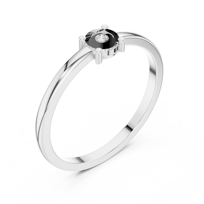 Round Solitaire Lab Grown Diamond Ring