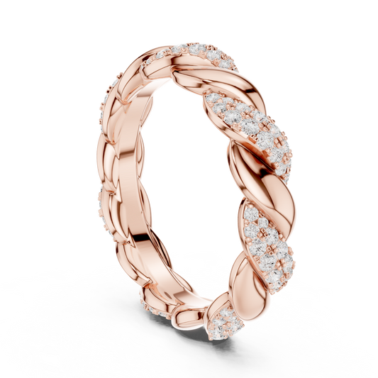 Round Eternity Lab Grown Diamond Ring