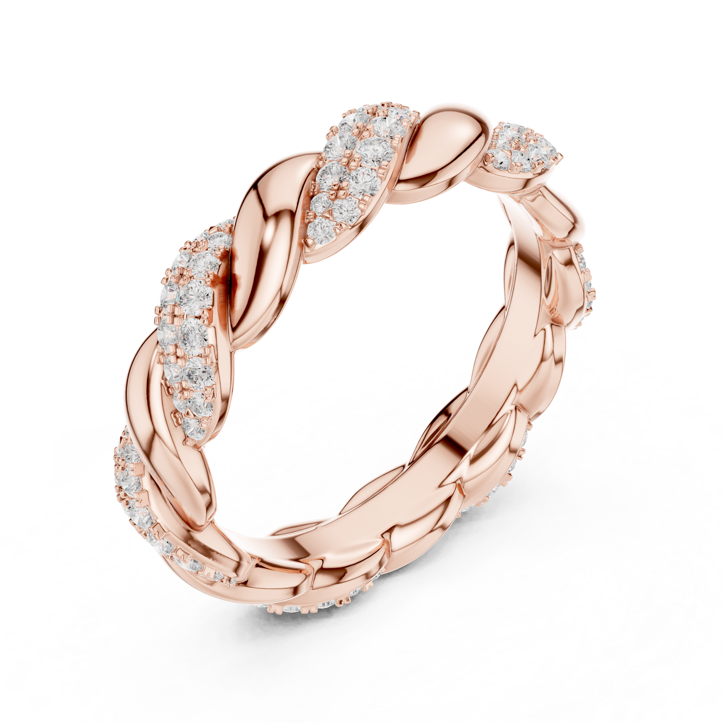 Round Eternity Lab Grown Diamond Ring