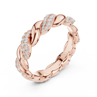 Round Eternity Lab Grown Diamond Ring