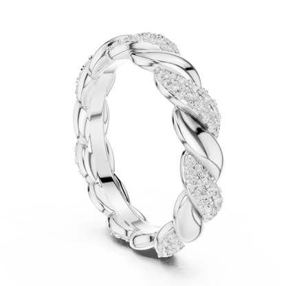 Round Eternity Lab Grown Diamond Ring