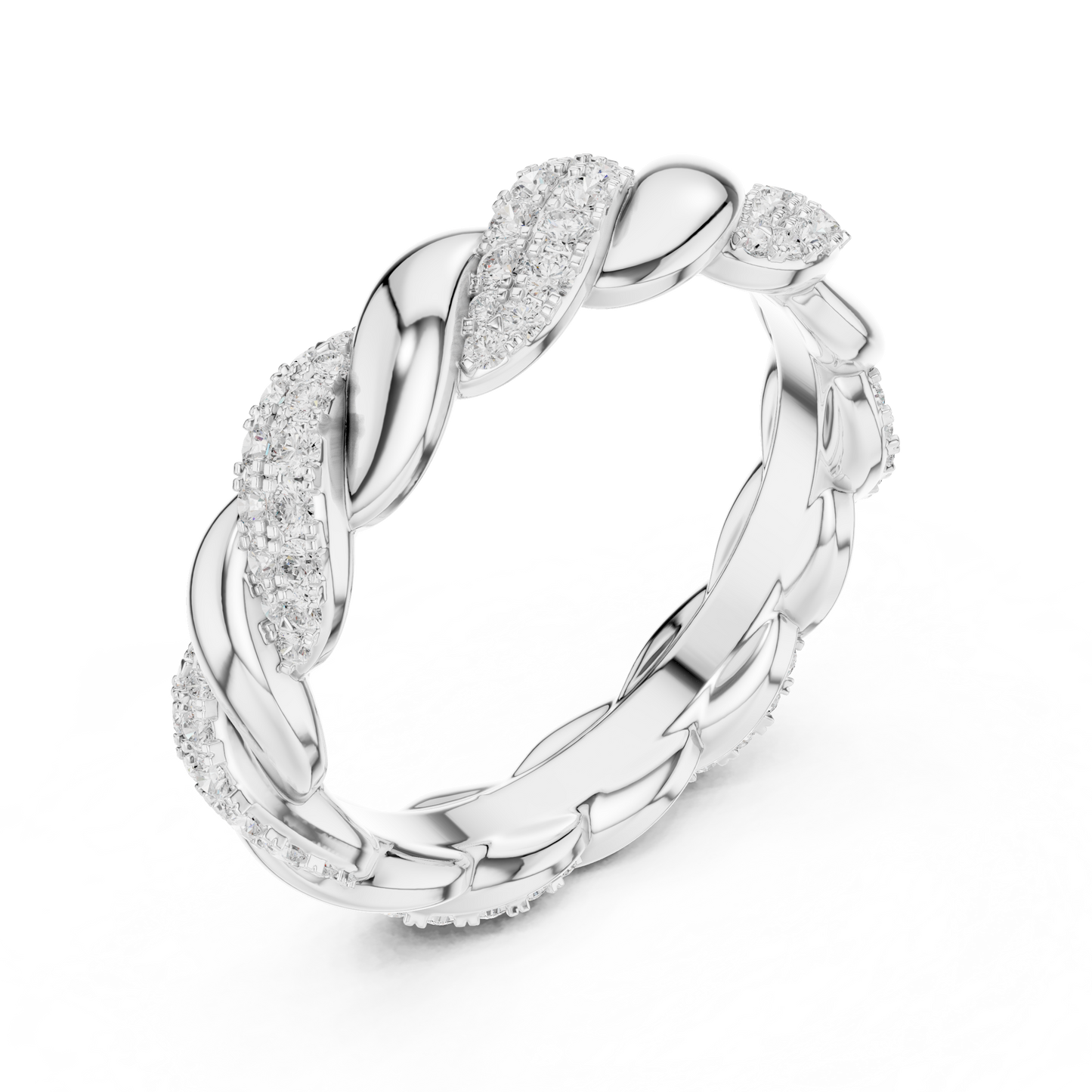 Round Eternity Lab Grown Diamond Ring