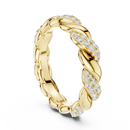 Round Eternity Lab Grown Diamond Ring