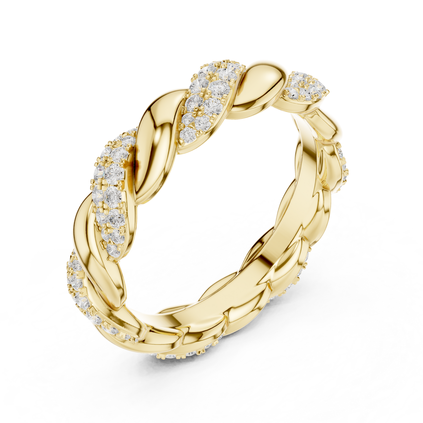 Round Eternity Lab Grown Diamond Ring