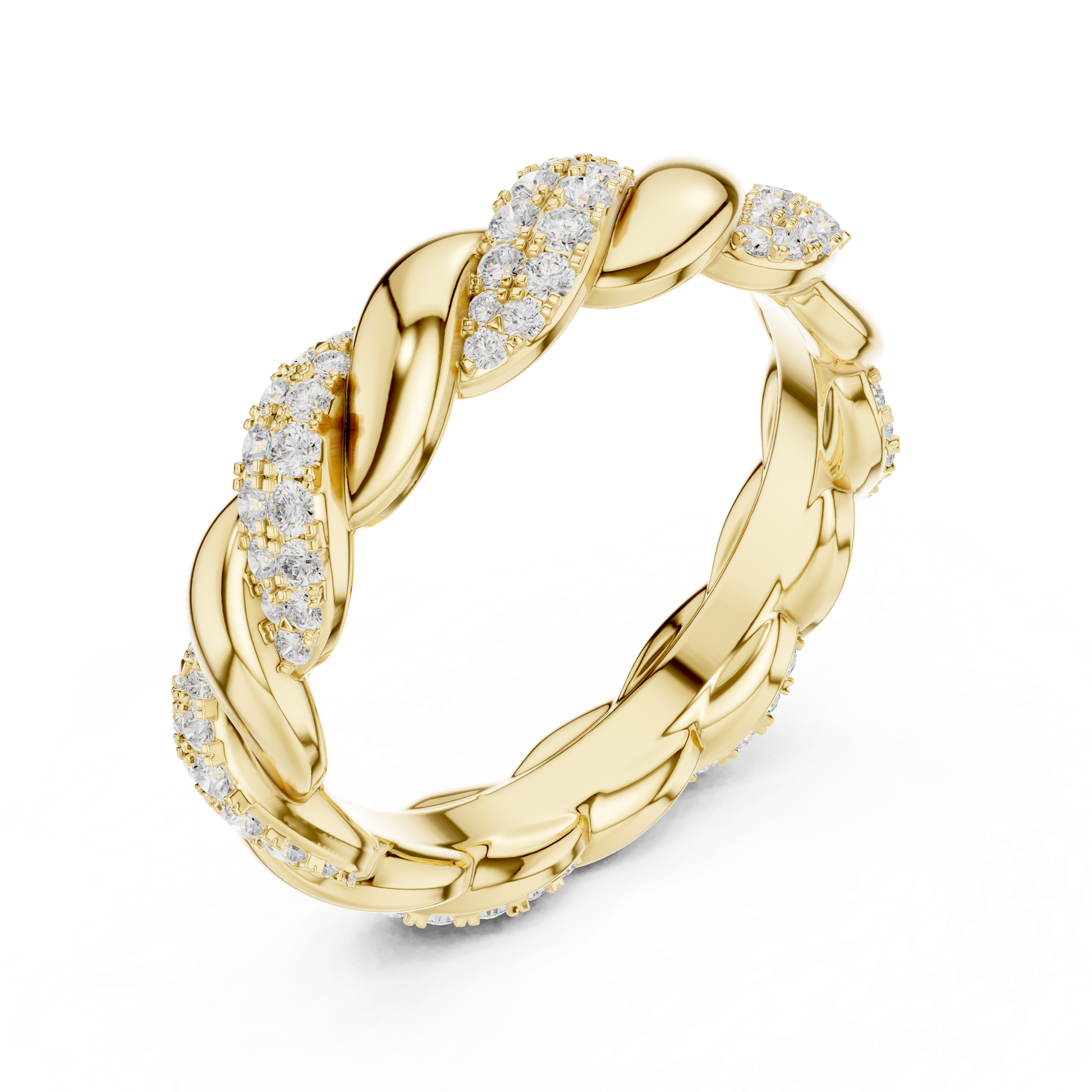 Round Eternity Lab Grown Diamond Ring
