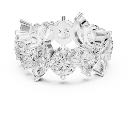 Mixed Shape Lab Grown Diamond Eternity Ring