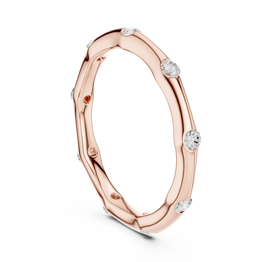 Round Eternity Lab Grown Diamond Ring