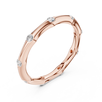 Round Eternity Lab Grown Diamond Ring