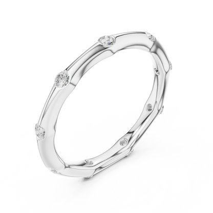 Round Eternity Lab Grown Diamond Ring