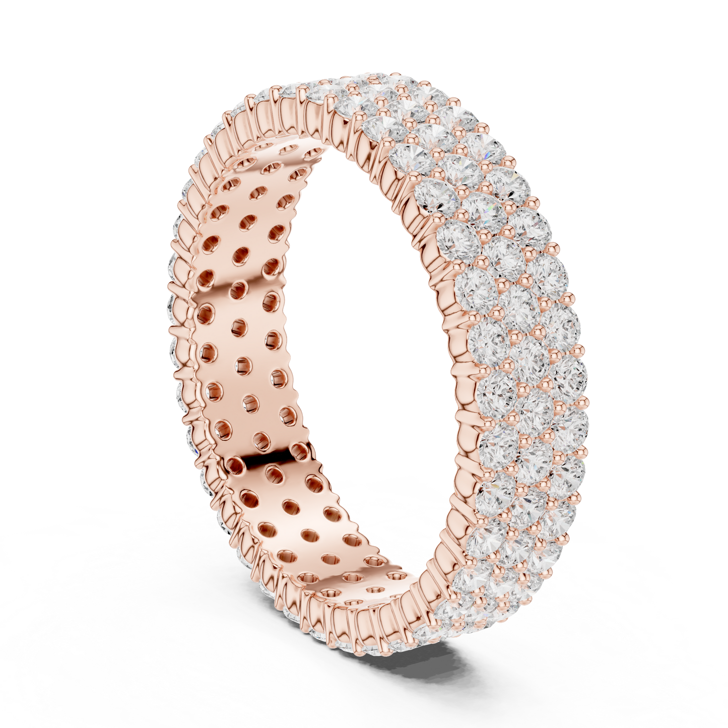Round Eternity Lab Grown Diamond Ring