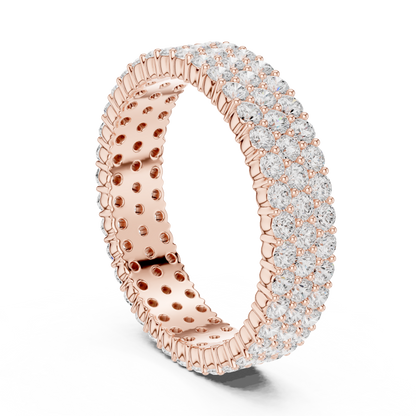 Round Eternity Lab Grown Diamond Ring