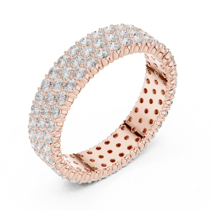 Round Eternity Lab Grown Diamond Ring