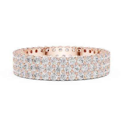 Round Eternity Lab Grown Diamond Ring