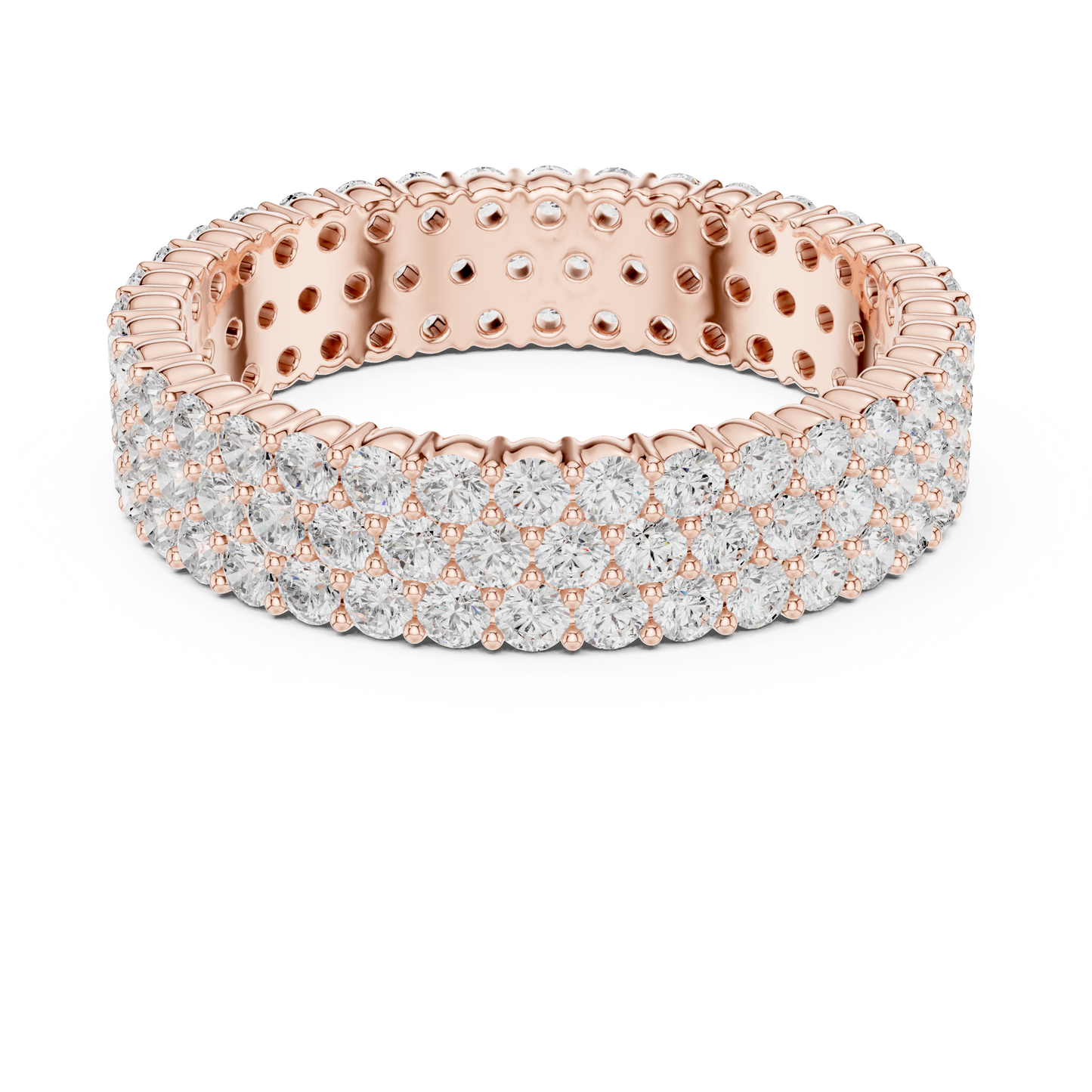 Round Eternity Lab Grown Diamond Ring