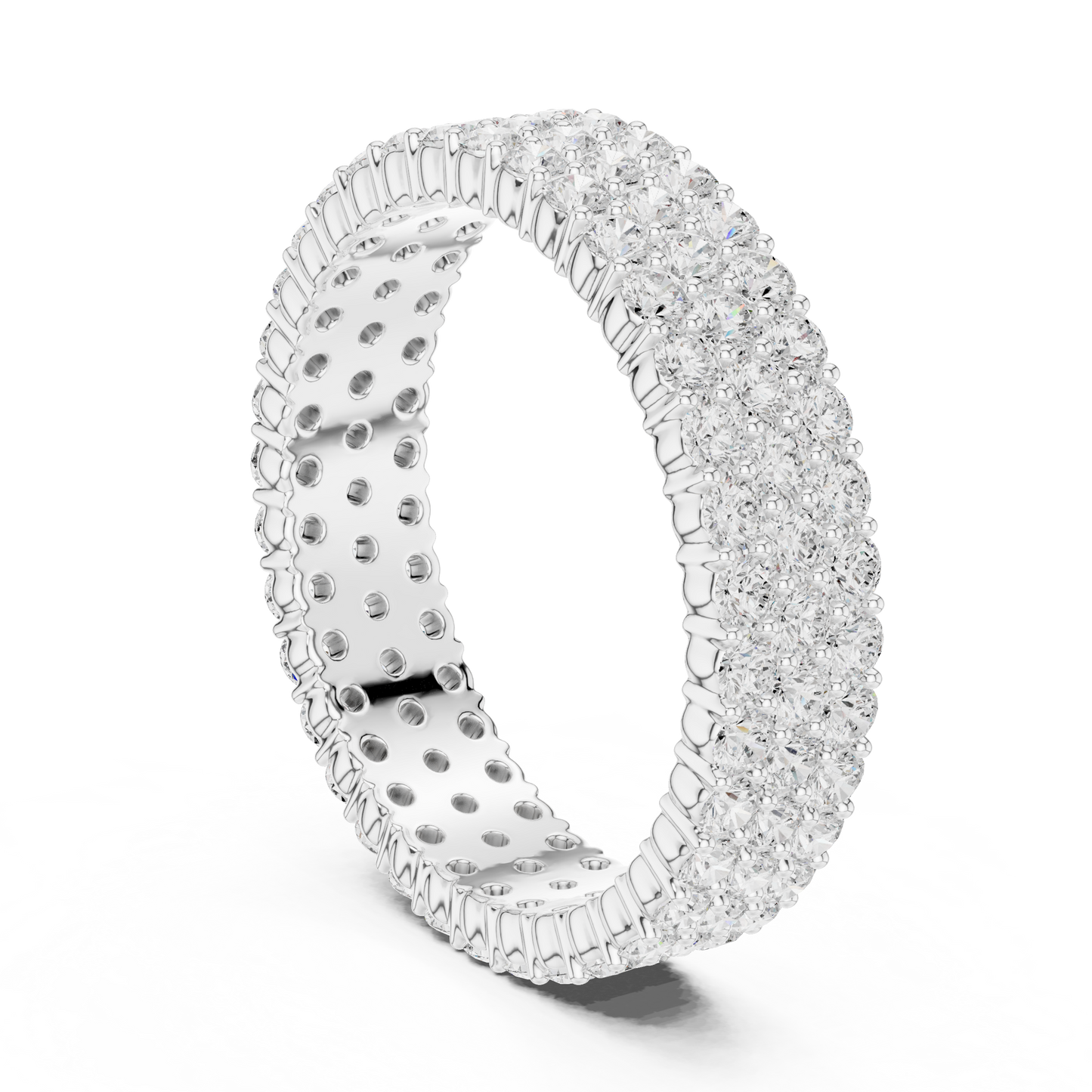 Round Eternity Lab Grown Diamond Ring