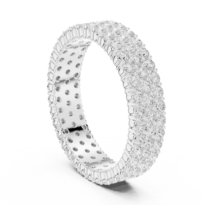 Round Eternity Lab Grown Diamond Ring