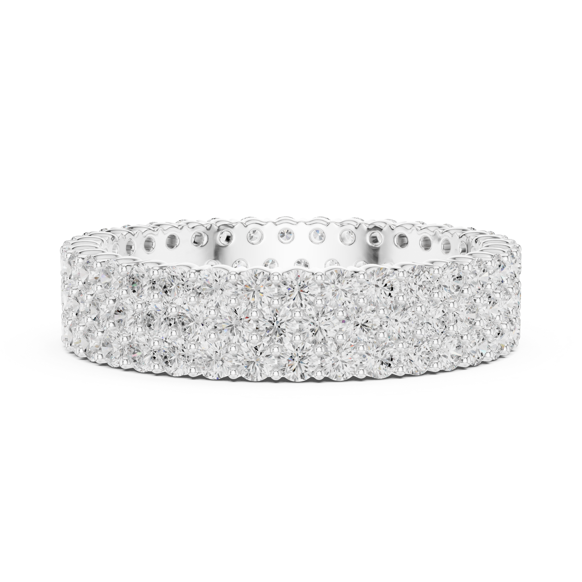 Round Eternity Lab Grown Diamond Ring